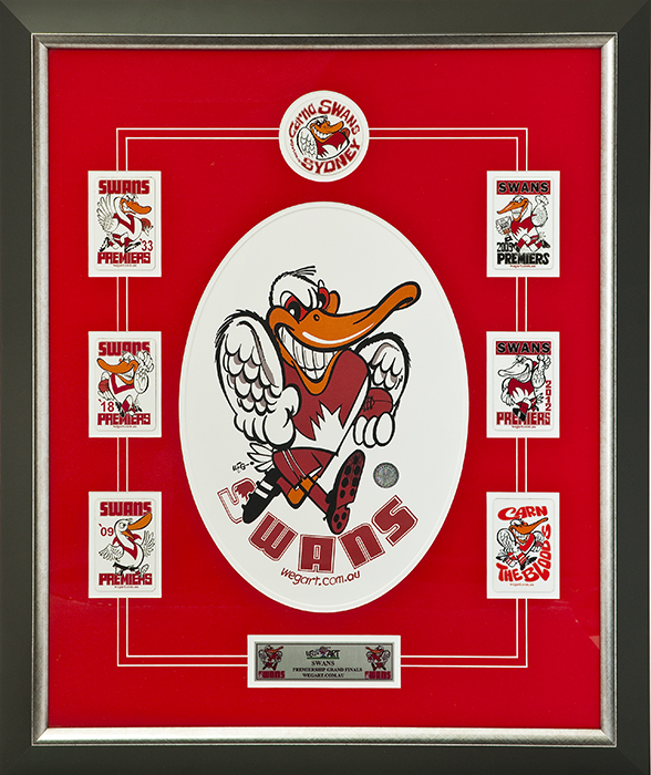 Swans Footy Frame